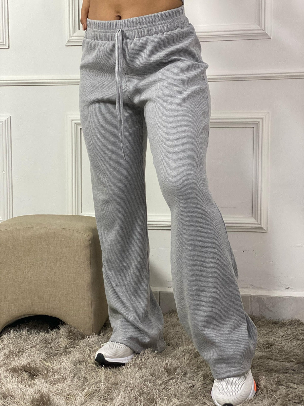 Sudadera Bota Recta Rib